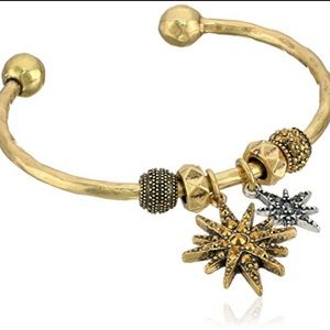 NWT Lucky Brand Star Charm Cuff